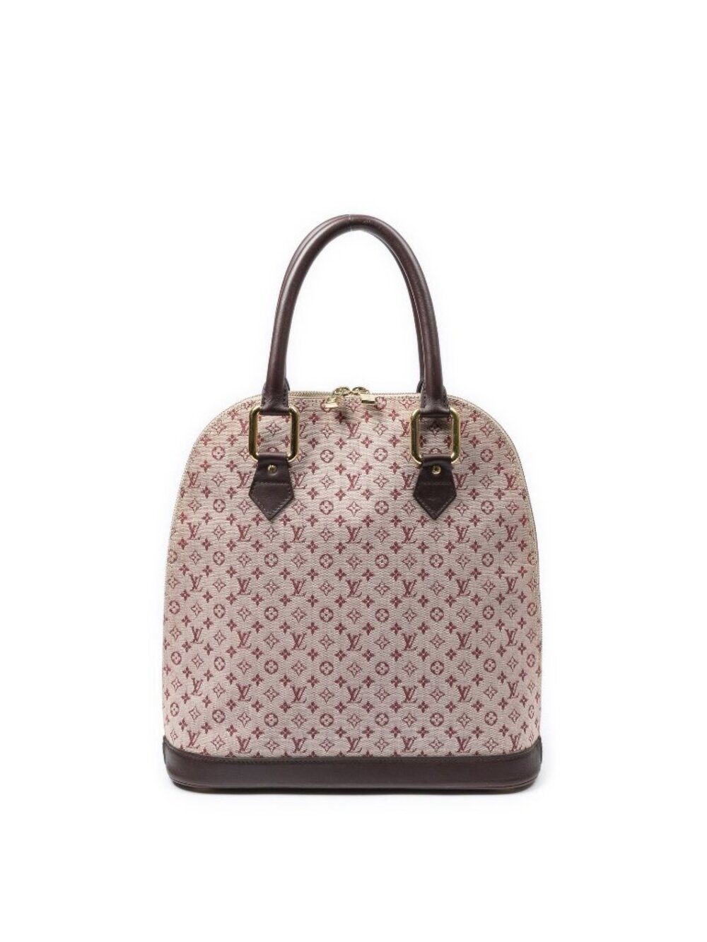 Louis Vuitton Alma Sepia Monogram Minilin Handbag